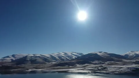 Lake in the mountains 5 Stock Footage 336901093