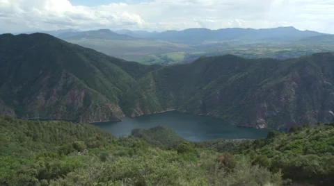 Lake in the Mountains Stock Footage 26078878