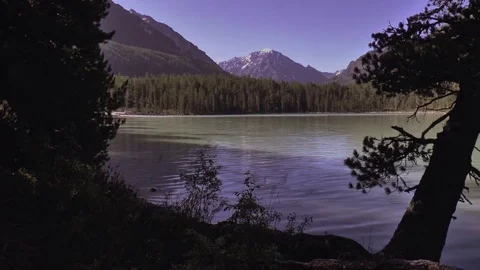 Lake in the mountains Stock Footage 73925841
