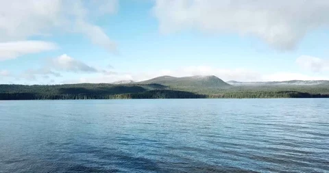 Lake with mountains Stock Footage 94579910