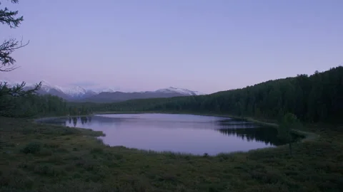 Lake in the mountains Stock Footage 171765832