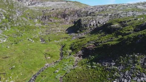 Lake in the mountains Stock Footage 202986863