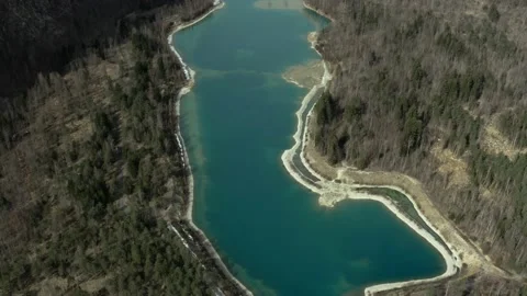 A Lake In The Mountains Video stock 236481775