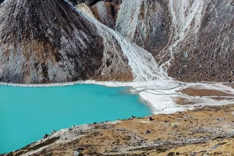 Lake in the mountains Stock-Fotos