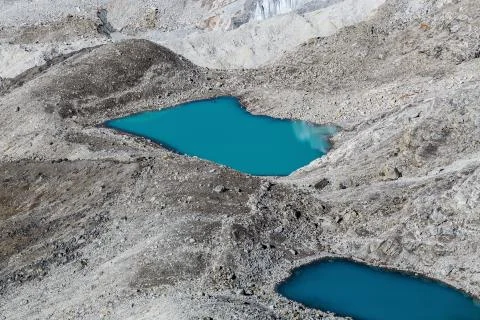 Lake in the mountains Stock Photos