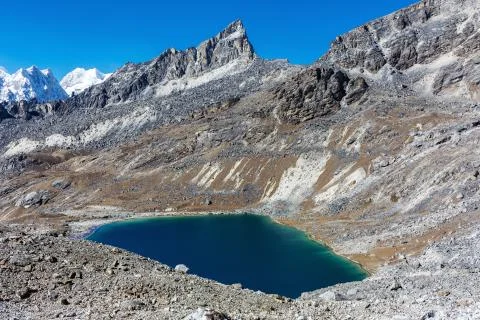 Lake in the mountains Foto stock