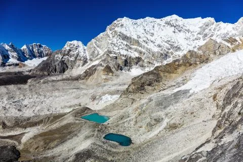 Lake in the mountains Stock Photos