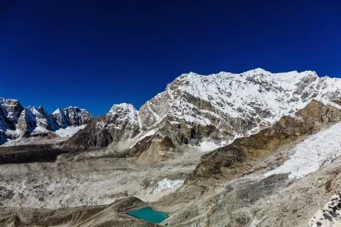Lake in the mountains Stock Photos