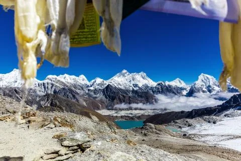 Lake in the mountains Stock Photos
