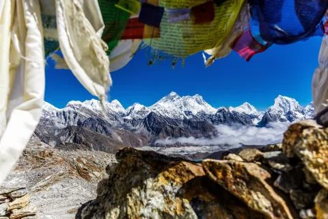 Lake in the mountains Foto stock