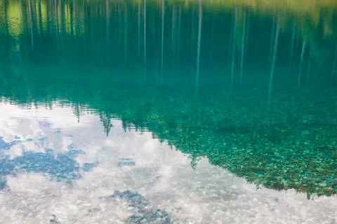 Lake in the mountains Stock Photos