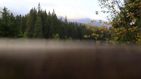 Lake in the mountains, slovakia Video stock 80862973
