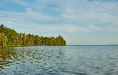 Lake Narach. Stock Photos