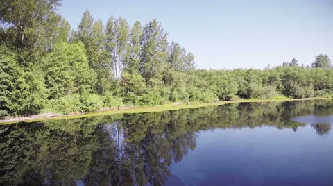 Lake nature Stock Footage 40069143