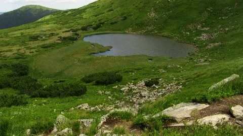 Lake Nesamovyte Stock Footage 68818629