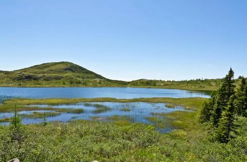 Lake. Newfoundland Foto stock