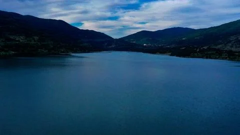 Lake Nice blue 1 Stock Photos