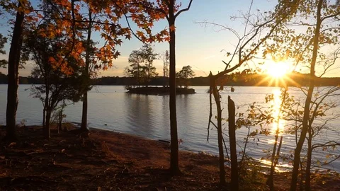 Lake Norman Stock Footage 118633337