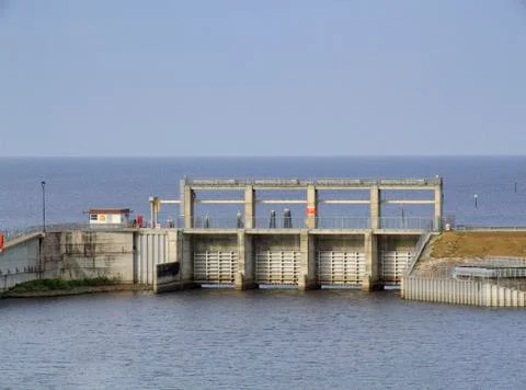 Lake okeechobee gate Stock Photos
