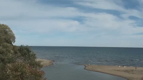 Lake Ontario Stock Footage 8836857