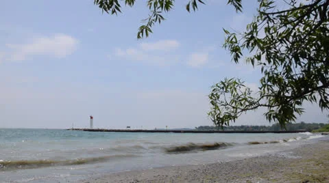 Lake Ontario Stock Footage 26056098