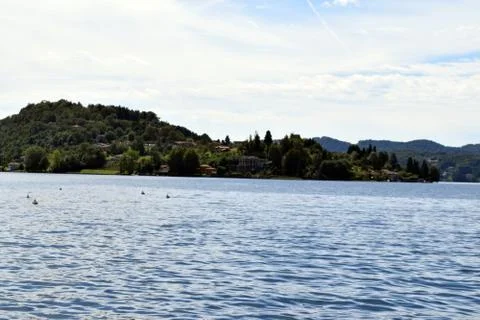 Lake of Orta Stock Photos