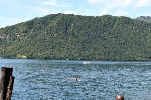 Lake of Orta Stock Photos