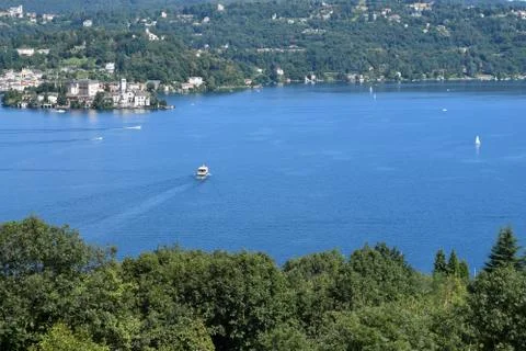 Lake of Orta Stock Photos