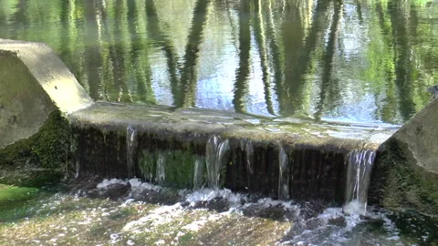 Lake Overflow Stock Footage 152101696