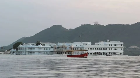 Lake Palace, Udaipur Video stock 54677470