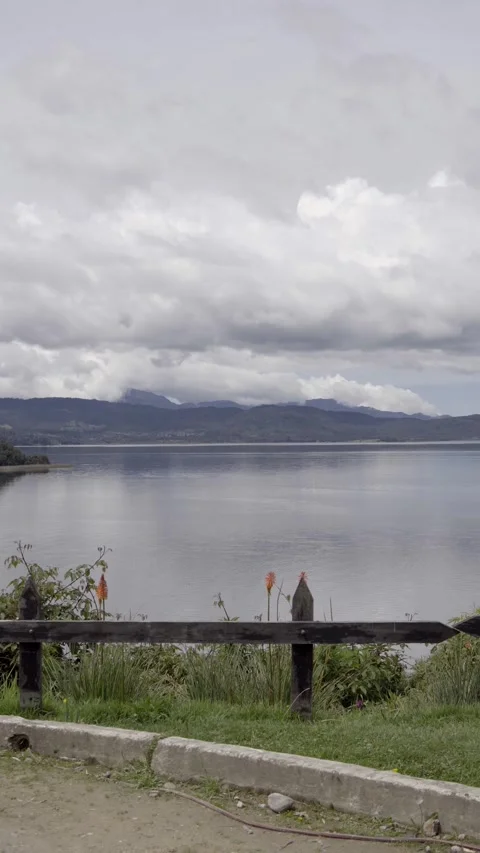Lake in pasto 03 Video stock 244054579