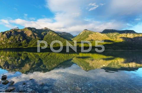 Lake in Patagonia Stock Photos