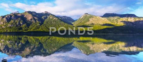 Lake in Patagonia Stock Photos