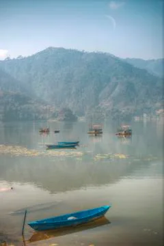 Lake Phewa Stock Photos