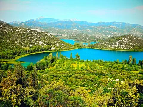 Lake Foto stock