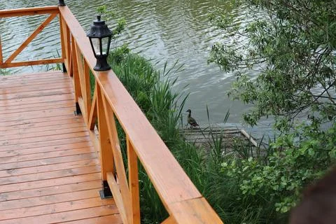 On the lake Stock Photos