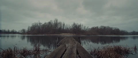 Lake Pier Stock Footage 168441457