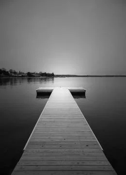 The Lake Pier Stock Photos