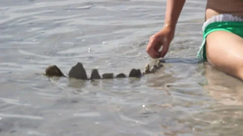 Lake play Stock Footage 27071806