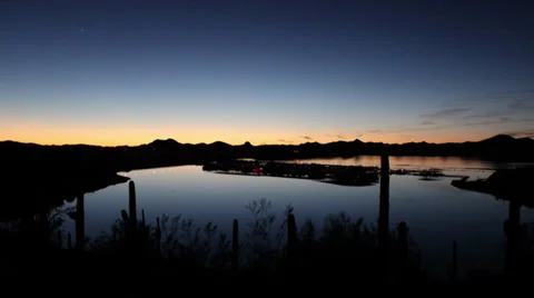 Lake Pleasant Stock Footage 38719335