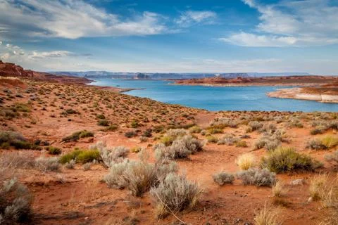 Lake powell 库存照片