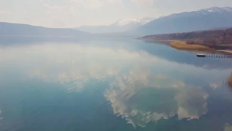 Lake prespa,macedonia Stock Footage 74157847