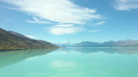 Lake Pukaki Stock Footage 143575767