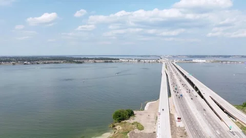 Lake Ray Hubbard timelapse Stock Footage 281469718