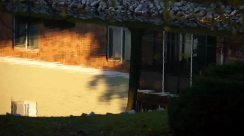 Lake reflection Stock Footage 36741663