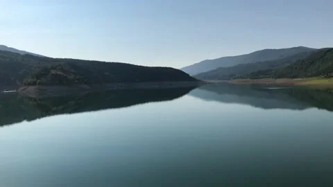 Lake Reflection Stock Footage 168839689