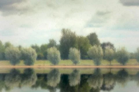 Lake reflection Fotos Stock