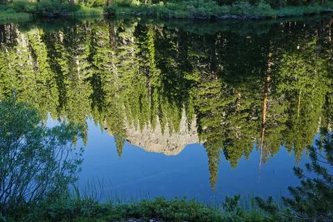 Lake Reflection Stock Photos