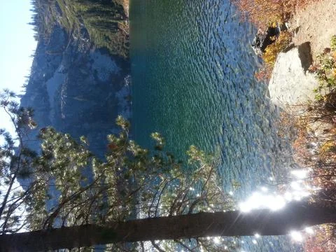 Lake Reflections 库存照片