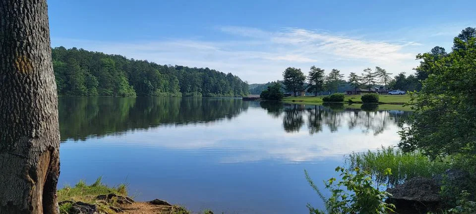 Lake Reflections Foto stock